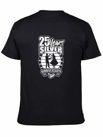 25th Anniversary T-Shirt - Silver Celebration