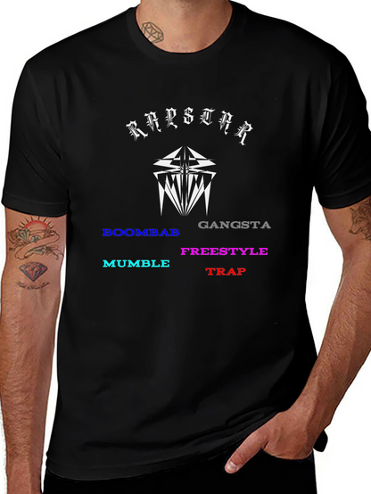 Rapstar T-Shirt Music Style Tee