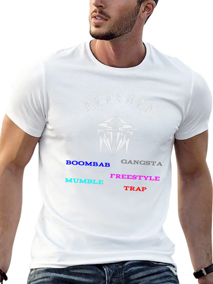 Rapstar T-Shirt Music Style Tee