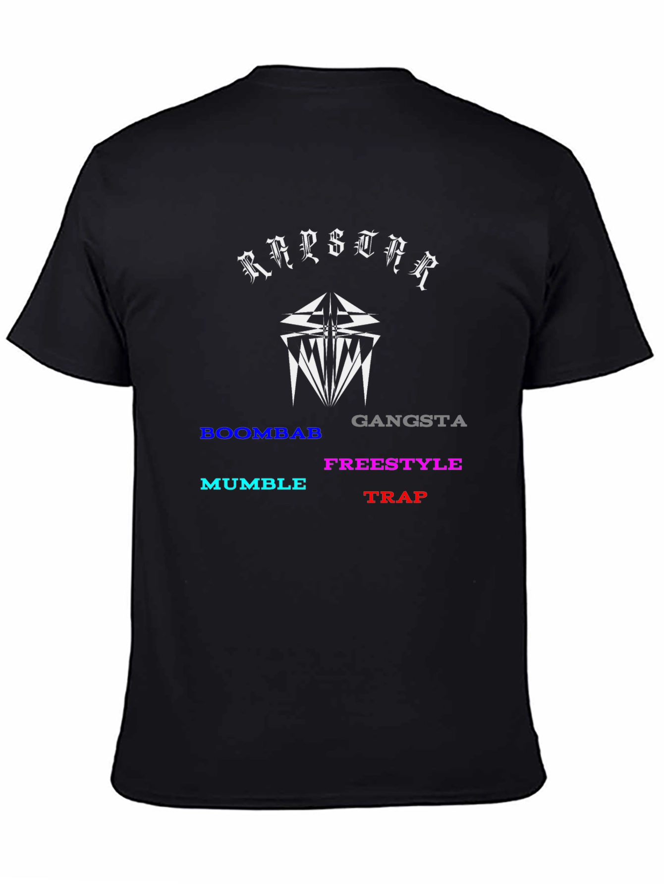 Rapstar T-Shirt Music Style Tee
