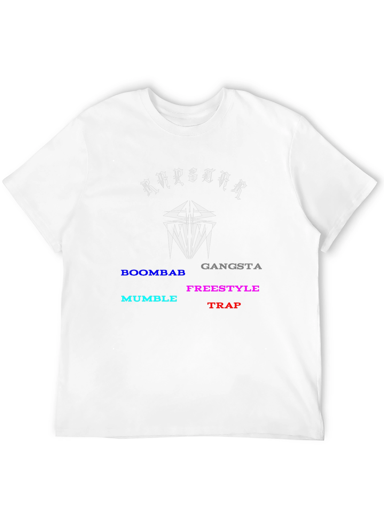 Rapstar T-Shirt Music Style Tee