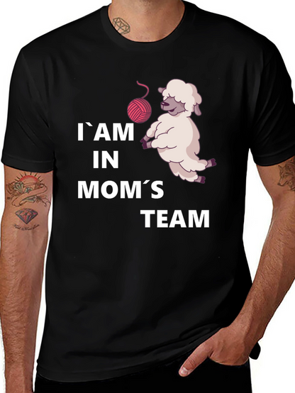 Im in Moms Team Sheep T-Shirt