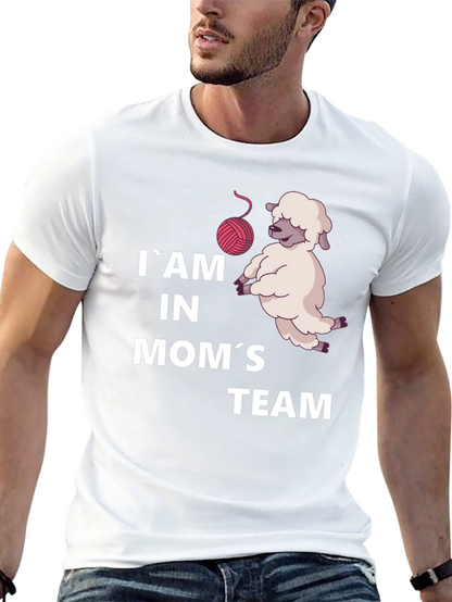 Im in Moms Team Sheep T-Shirt