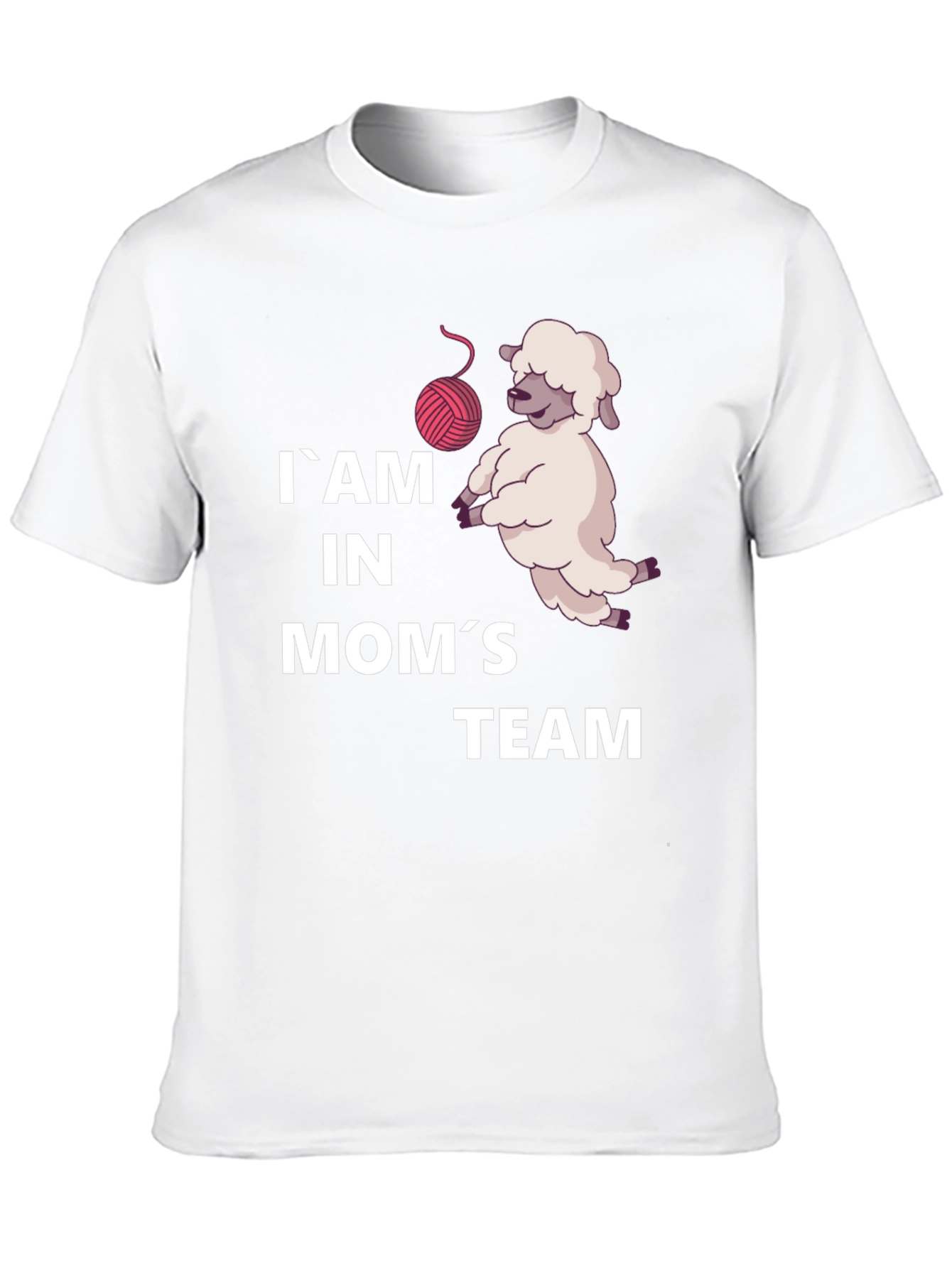 Im in Moms Team Sheep T-Shirt