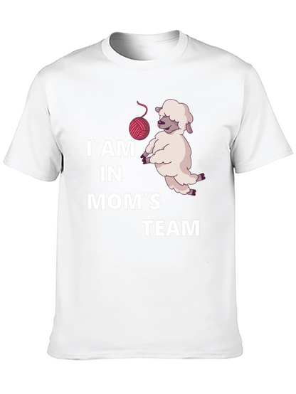 Im in Moms Team Sheep T-Shirt