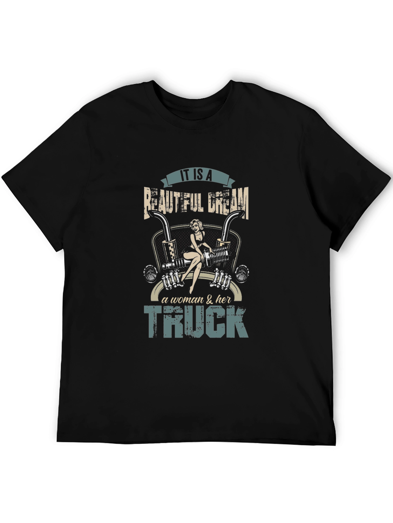 Woman & Truck T-Shirt