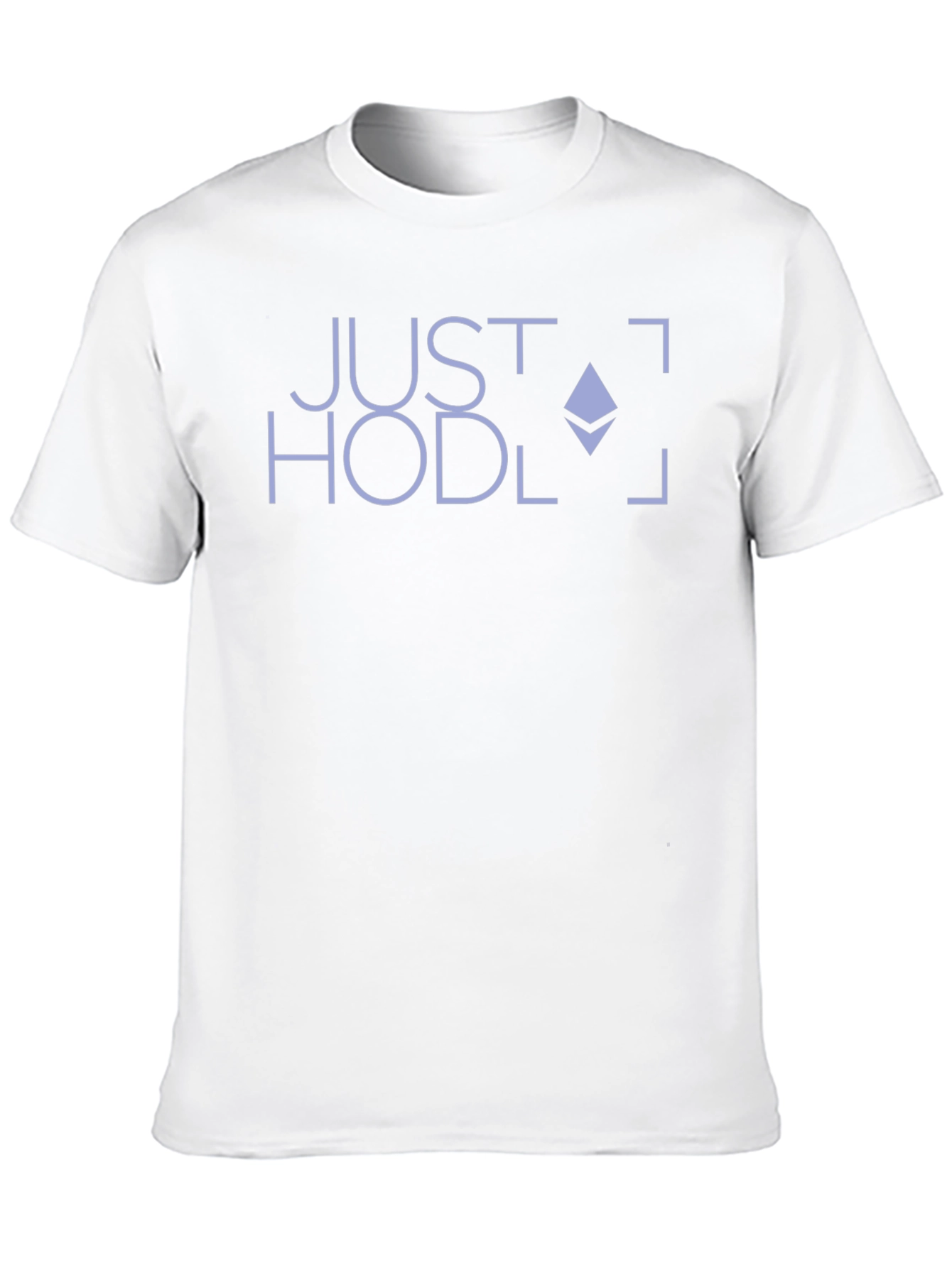 Just Hodl Crypto T-Shirt - Ethereum Logo