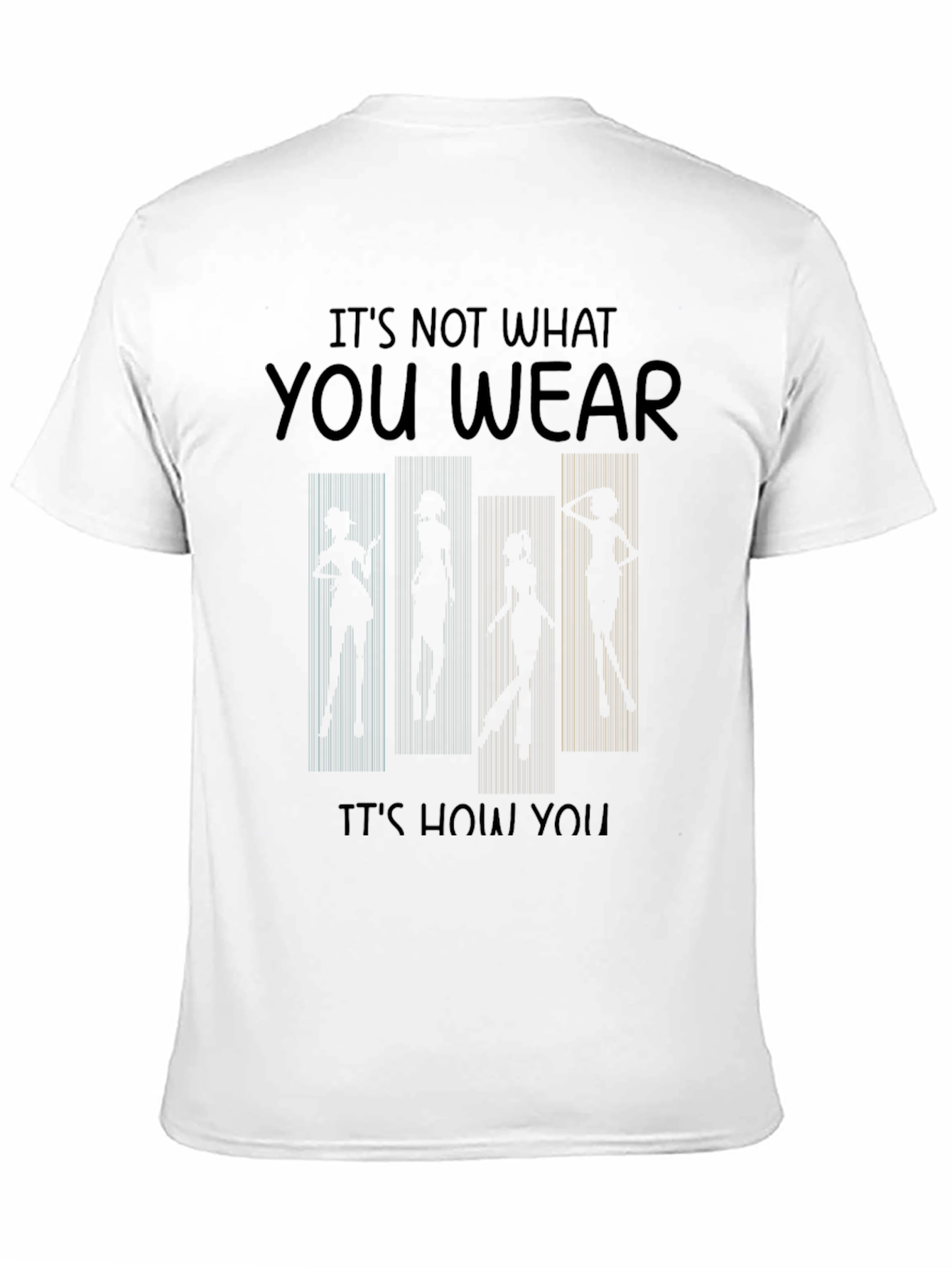 Dance Silhouette Graphic T-Shirt - Fashionable Tee