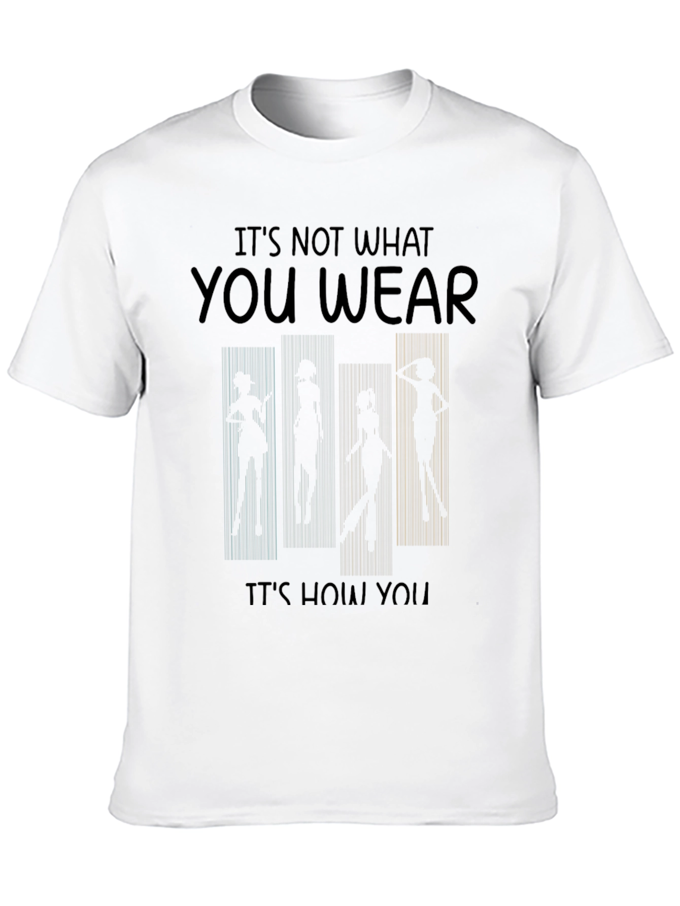 Dance Silhouette Graphic T-Shirt - Fashionable Tee