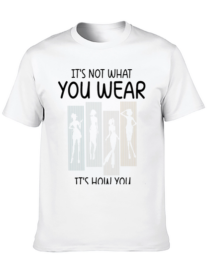 Dance Silhouette Graphic T-Shirt - Fashionable Tee