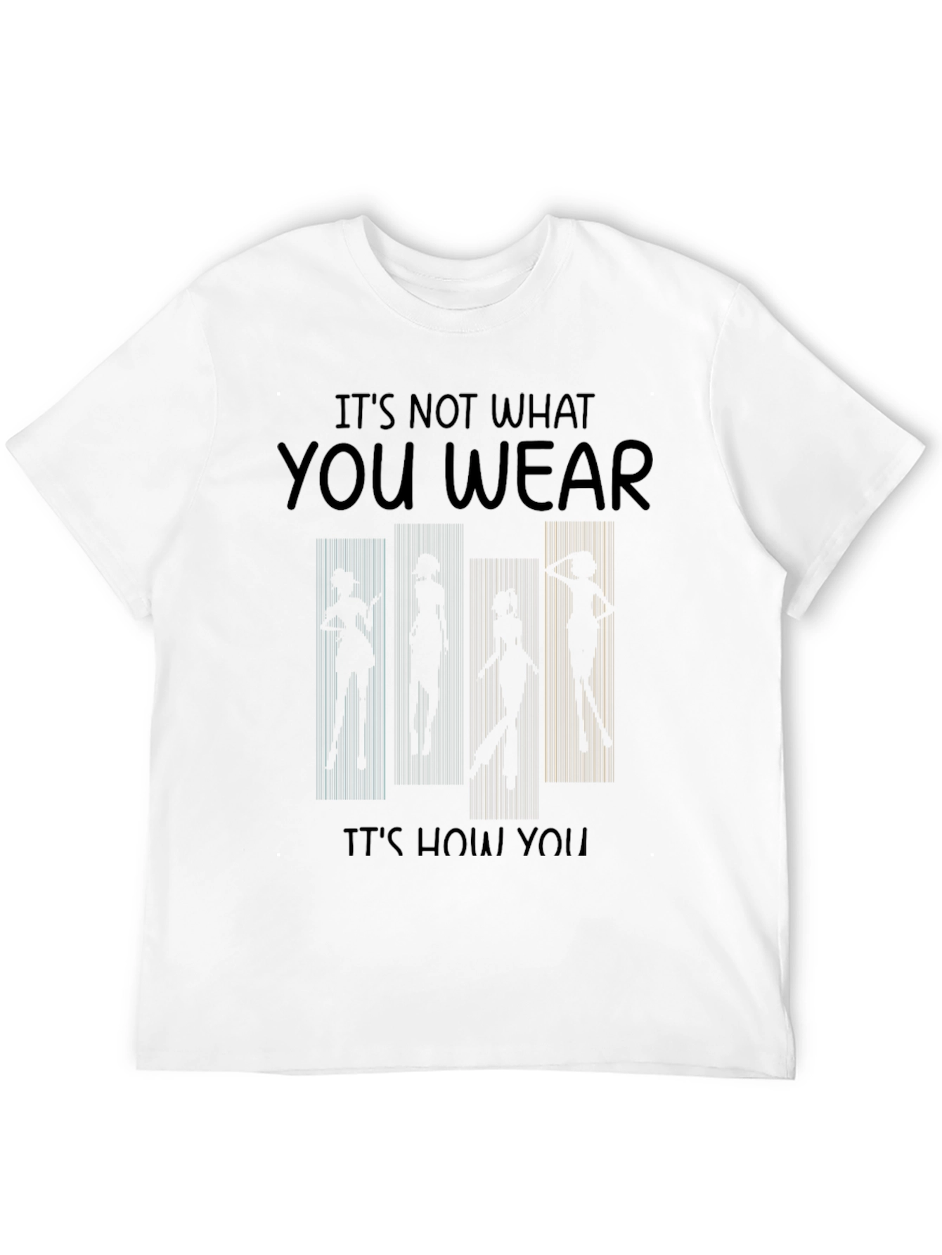 Dance Silhouette Graphic T-Shirt - Fashionable Tee