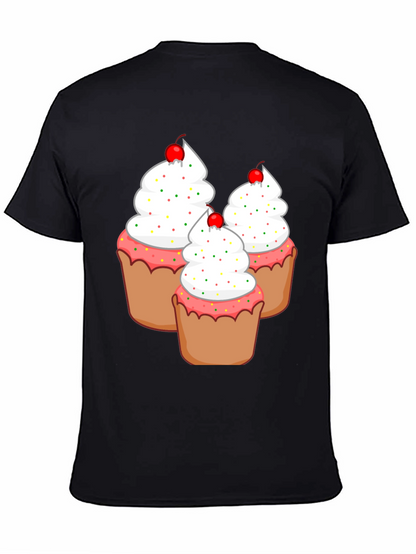 Cupcake Lovers Black T-Shirt