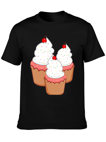 Cupcake Lovers Black T-Shirt