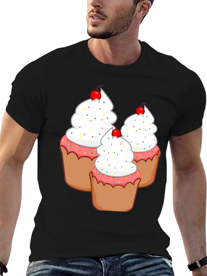 Cupcake Lovers Black T-Shirt