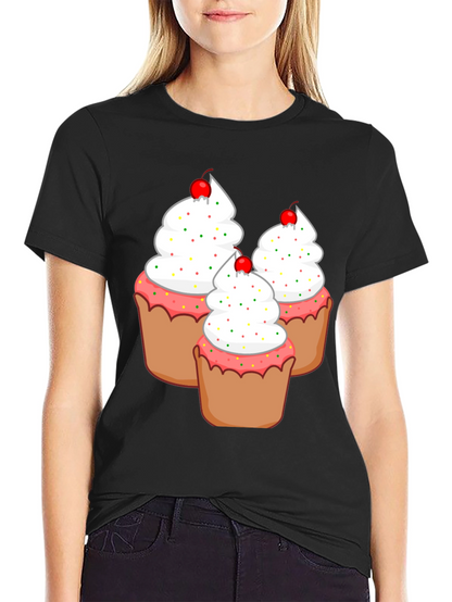 Cupcake Lovers Black T-Shirt