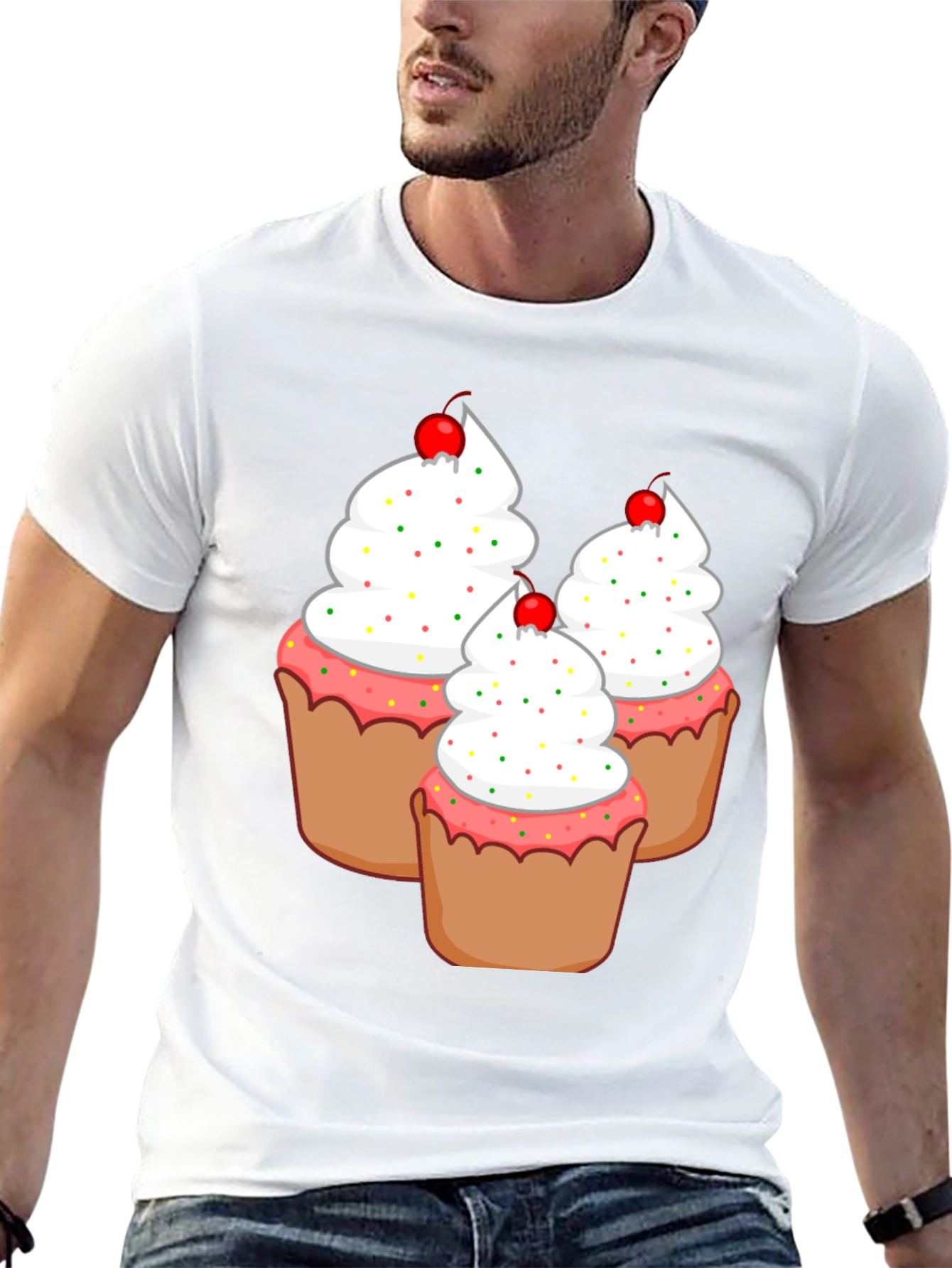 Cupcake Lovers Black T-Shirt