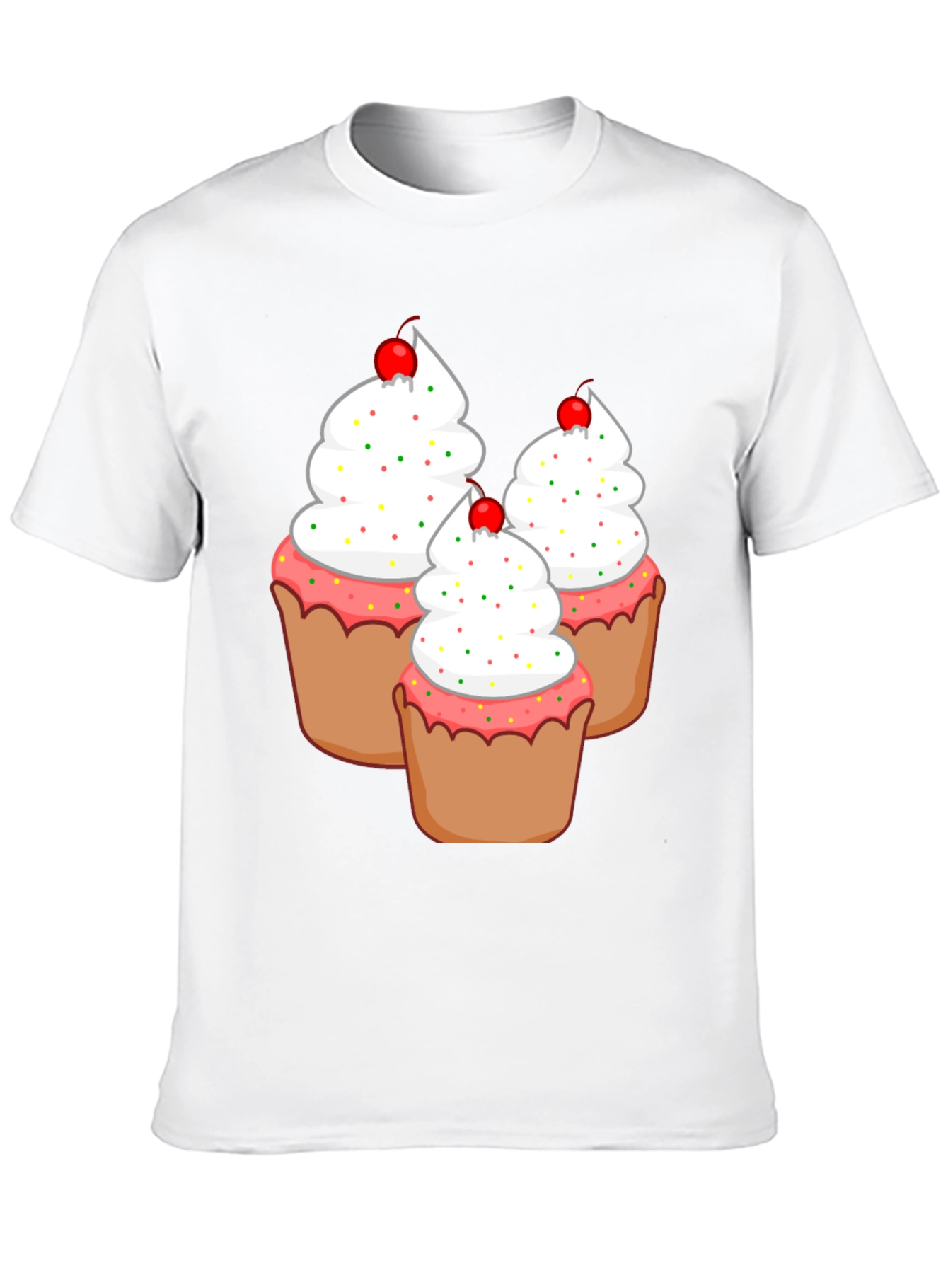 Cupcake Lovers Black T-Shirt