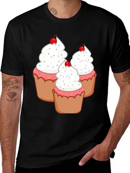 Cupcake Lovers Black T-Shirt