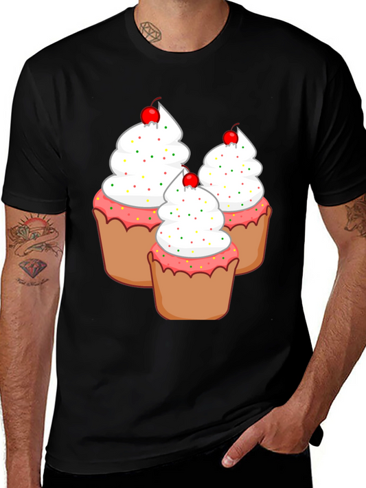 Cupcake Lovers Black T-Shirt