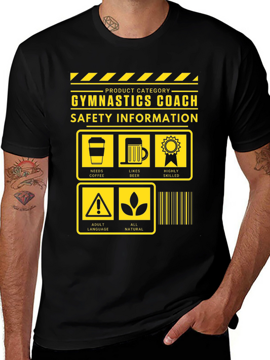 Gymnastics Coach Safety Information T-Shirt