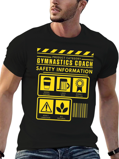 Gymnastics Coach Safety Information T-Shirt