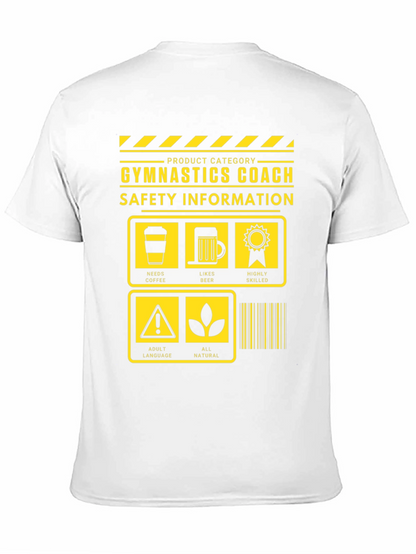 Gymnastics Coach Safety Information T-Shirt