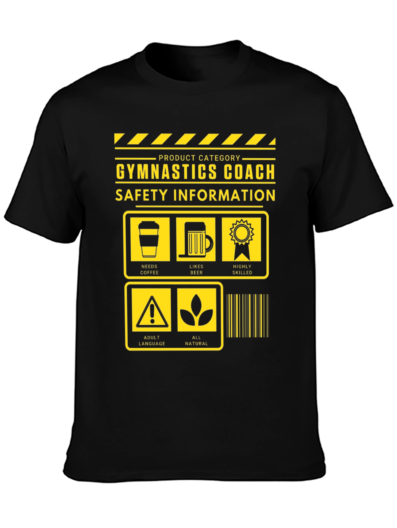Gymnastics Coach Safety Information T-Shirt