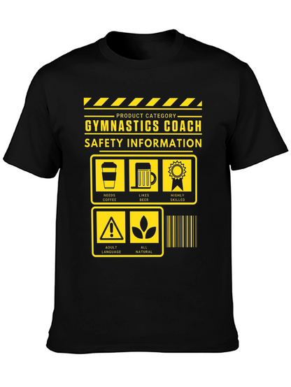 Gymnastics Coach Safety Information T-Shirt