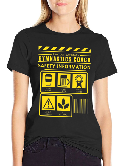 Gymnastics Coach Safety Information T-Shirt