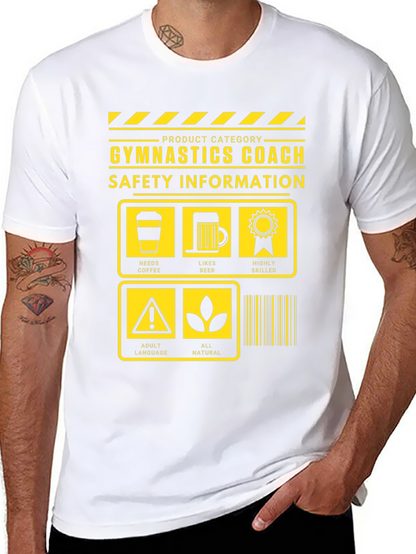 Gymnastics Coach Safety Information T-Shirt