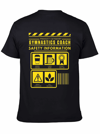 Gymnastics Coach Safety Information T-Shirt
