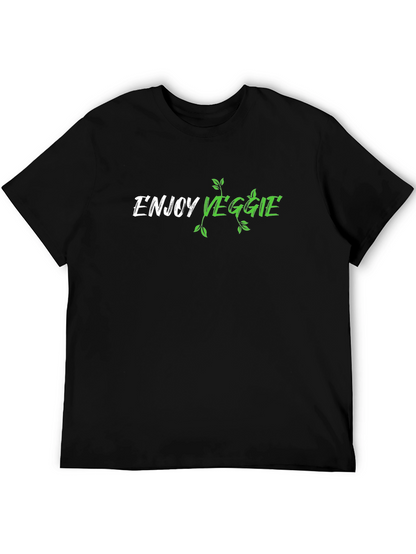 Enjoy Veggie T-Shirt - Stylish Vegan Tee