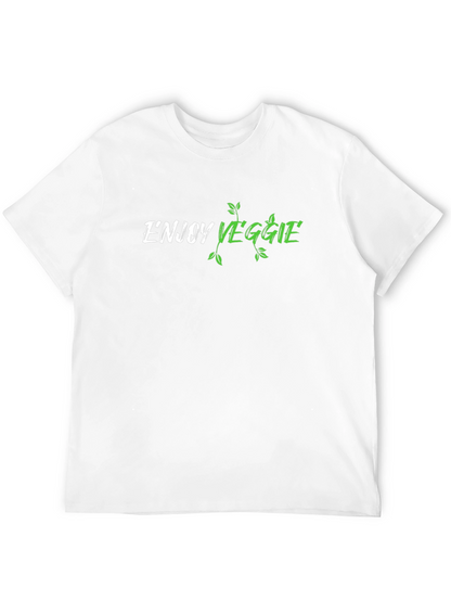 Enjoy Veggie T-Shirt - Stylish Vegan Tee