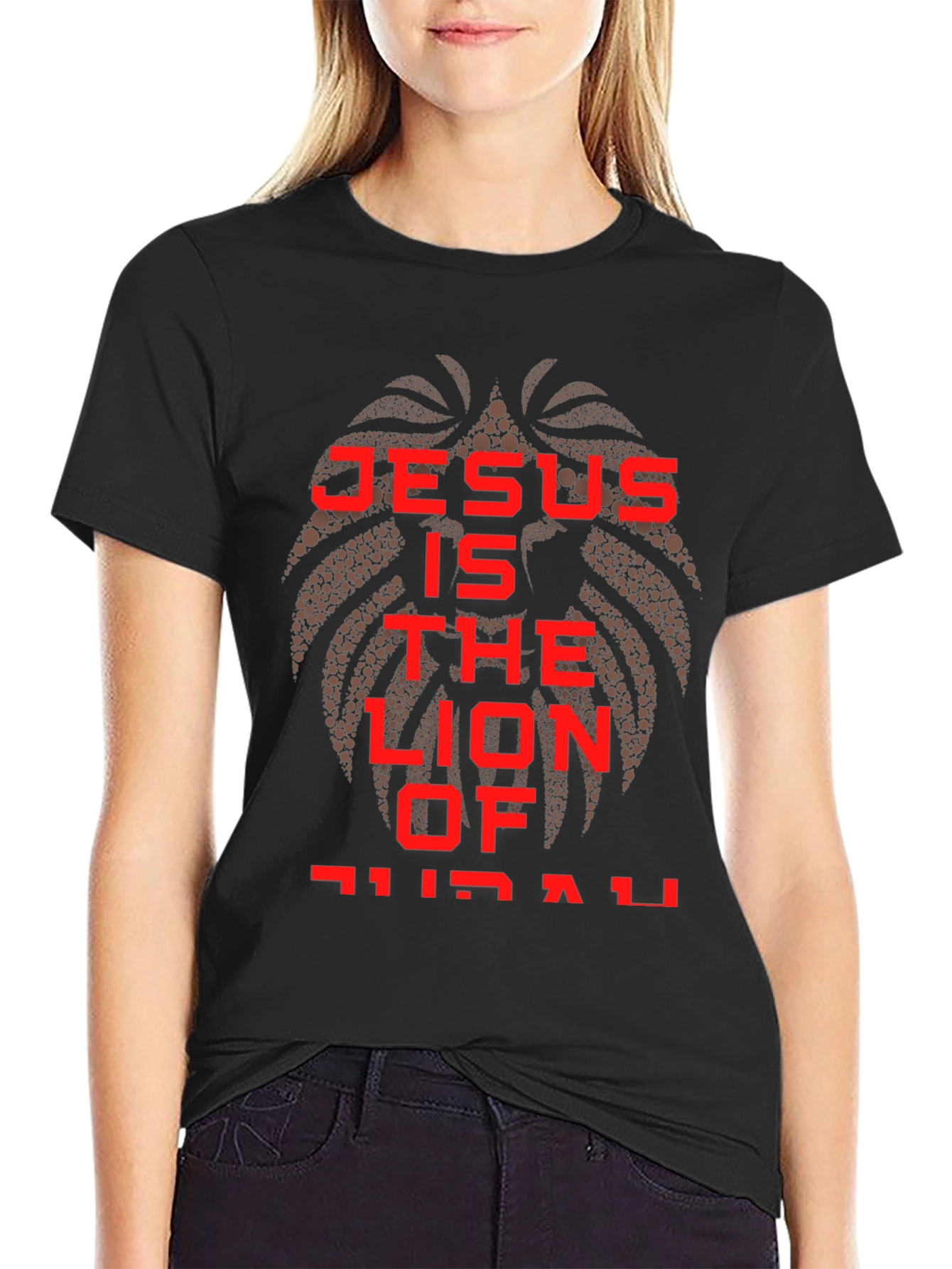 Jesus Lion of Judah Graphic T-Shirt