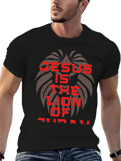 Jesus Lion of Judah Graphic T-Shirt
