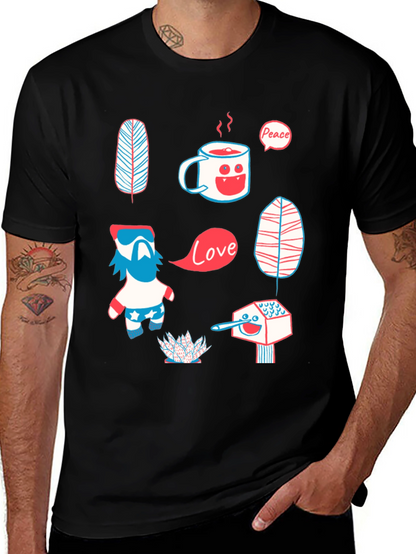 Peace & Love Graphic Tee