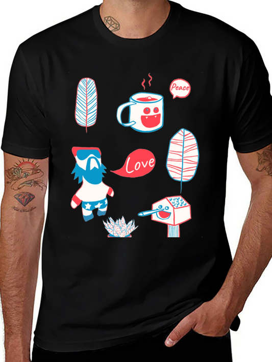 Peace & Love Graphic Tee