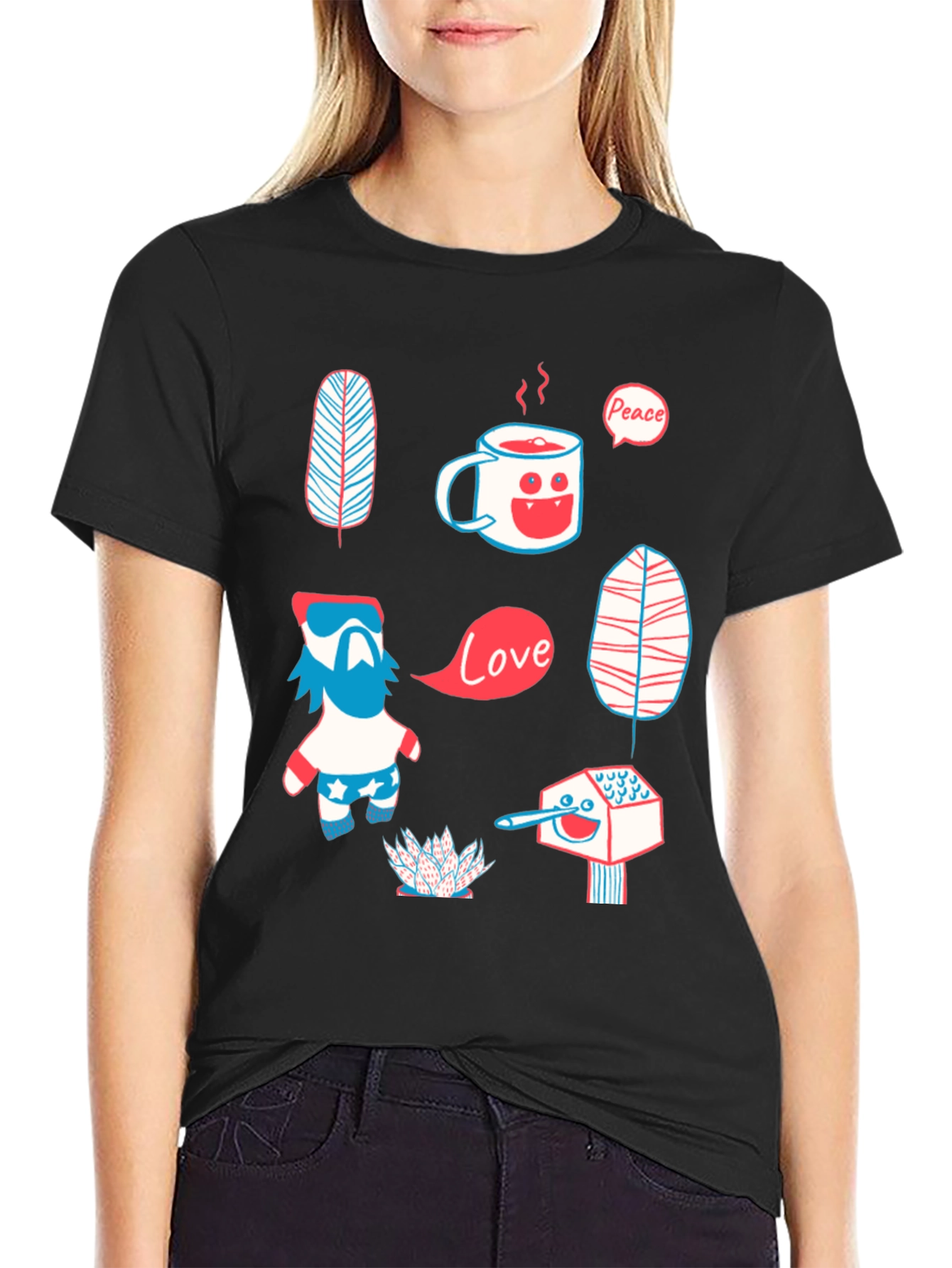 Peace & Love Graphic Tee