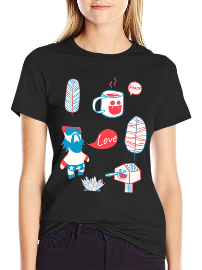 Peace & Love Graphic Tee