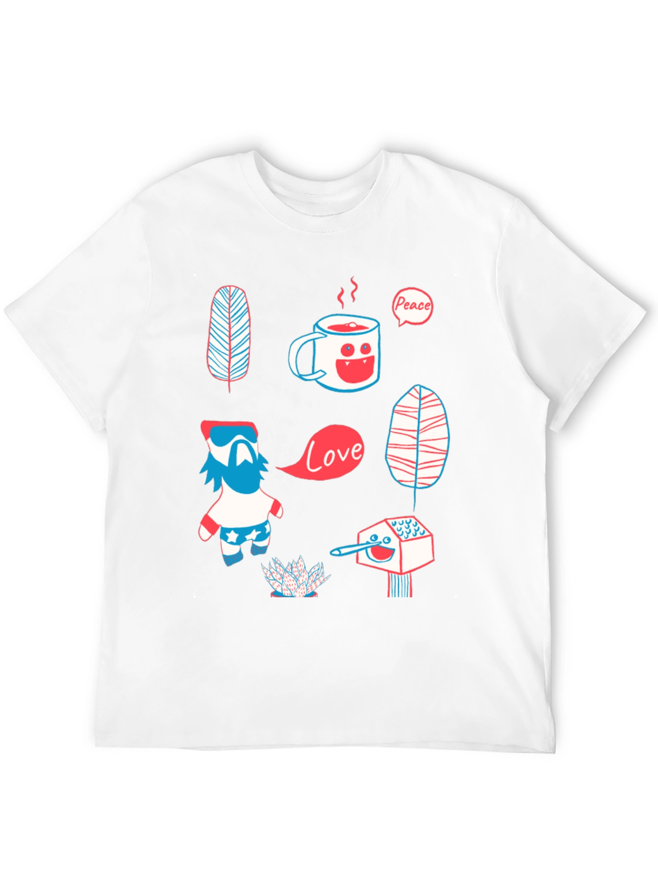 Peace & Love Graphic Tee