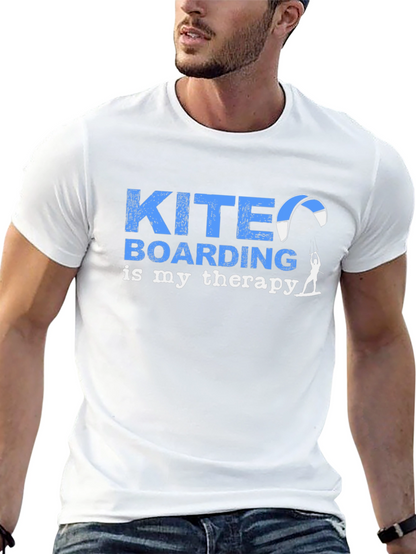 Kiteboarding Therapy T-Shirt: Sporty & Stylish