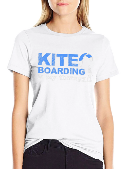 Kiteboarding Therapy T-Shirt: Sporty & Stylish
