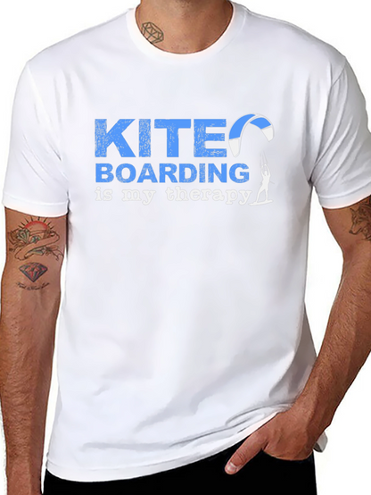 Kiteboarding Therapy T-Shirt: Sporty & Stylish