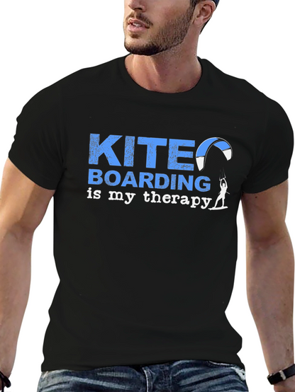 Kiteboarding Therapy T-Shirt: Sporty & Stylish