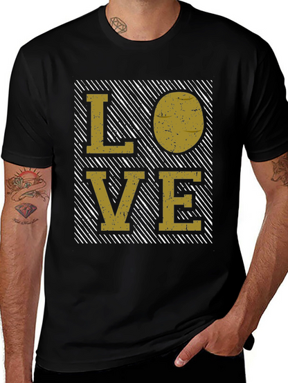 Love Graphic T-Shirt - Distressed Print
