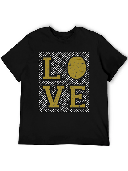 Love Graphic T-Shirt - Distressed Print