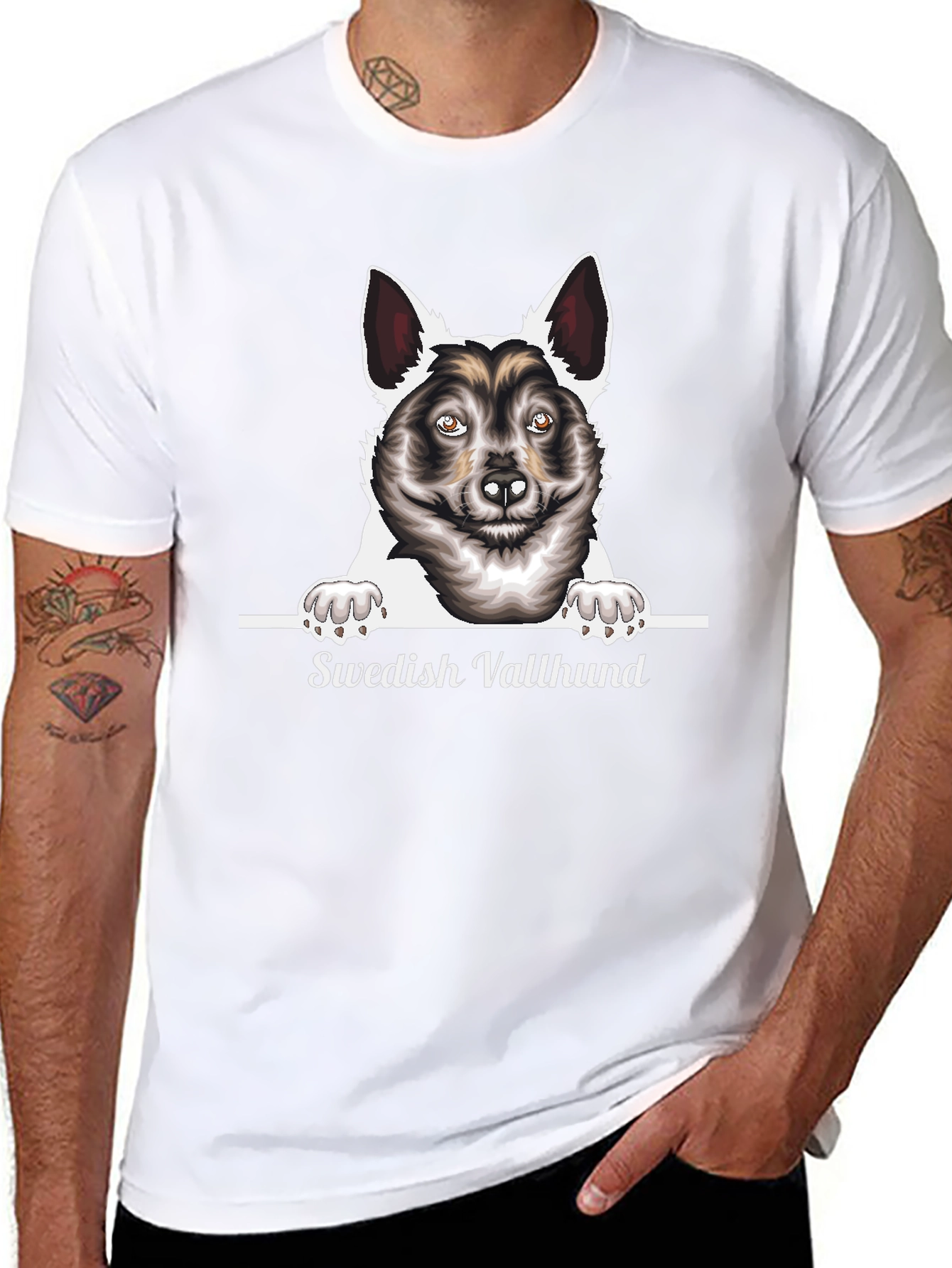 Swedish Vallhund Dog Breed T-Shirt