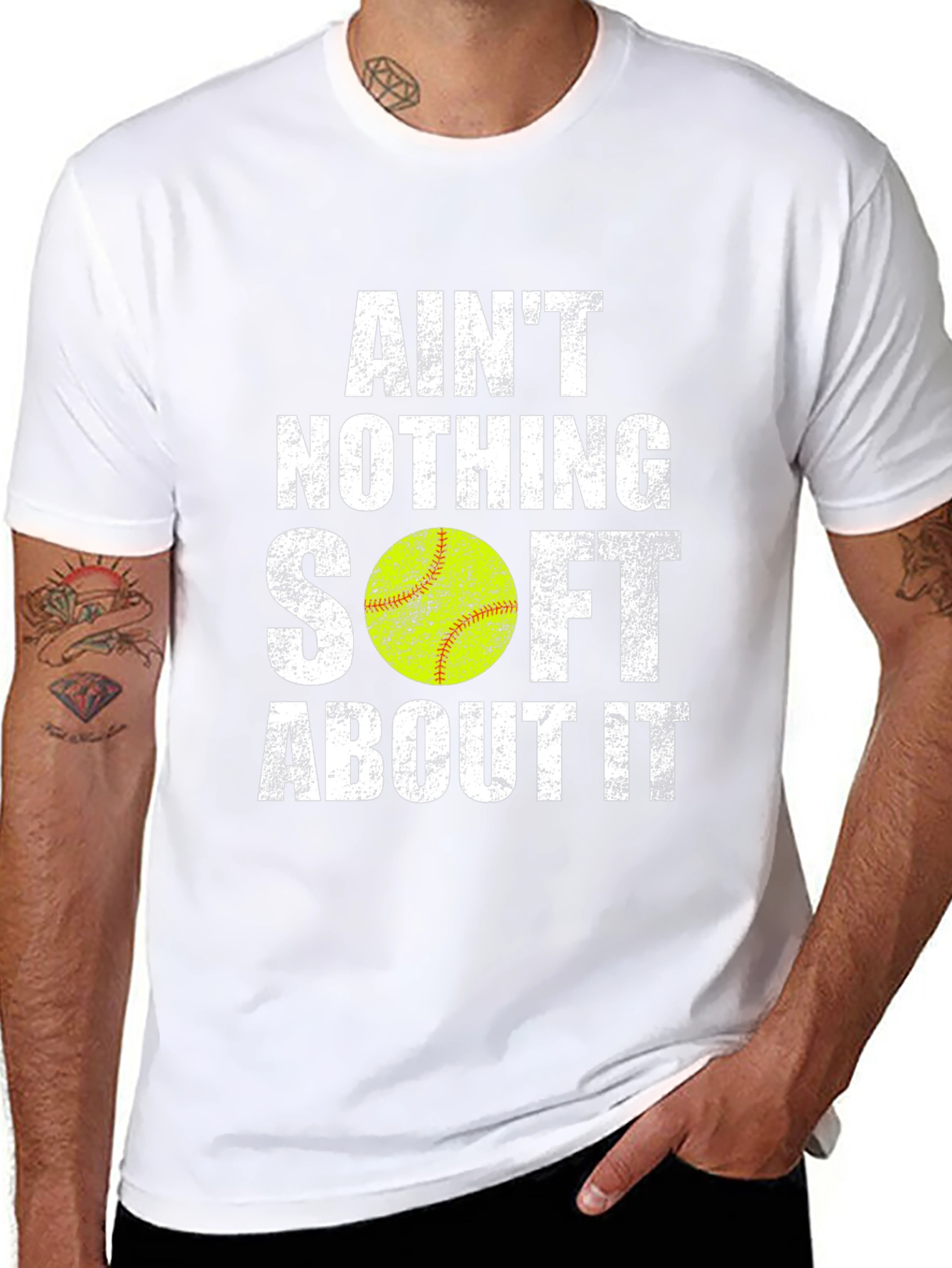 Aint Nothing Soft T-Shirt - Softball Tee