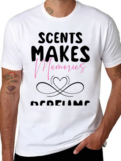 Scents Make Memories Black Graphic T-Shirt