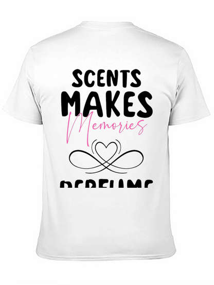 Scents Make Memories Black Graphic T-Shirt